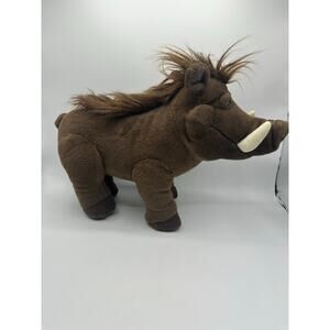 Disney The Lion King Pumba Build-a-Bear 16” Warthog Plush GUC